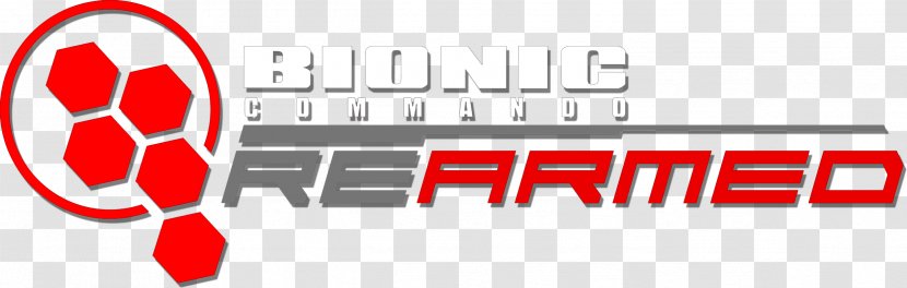 Bionic Commando Rearmed 2 Logo Video Game - Banner Title Transparent PNG
