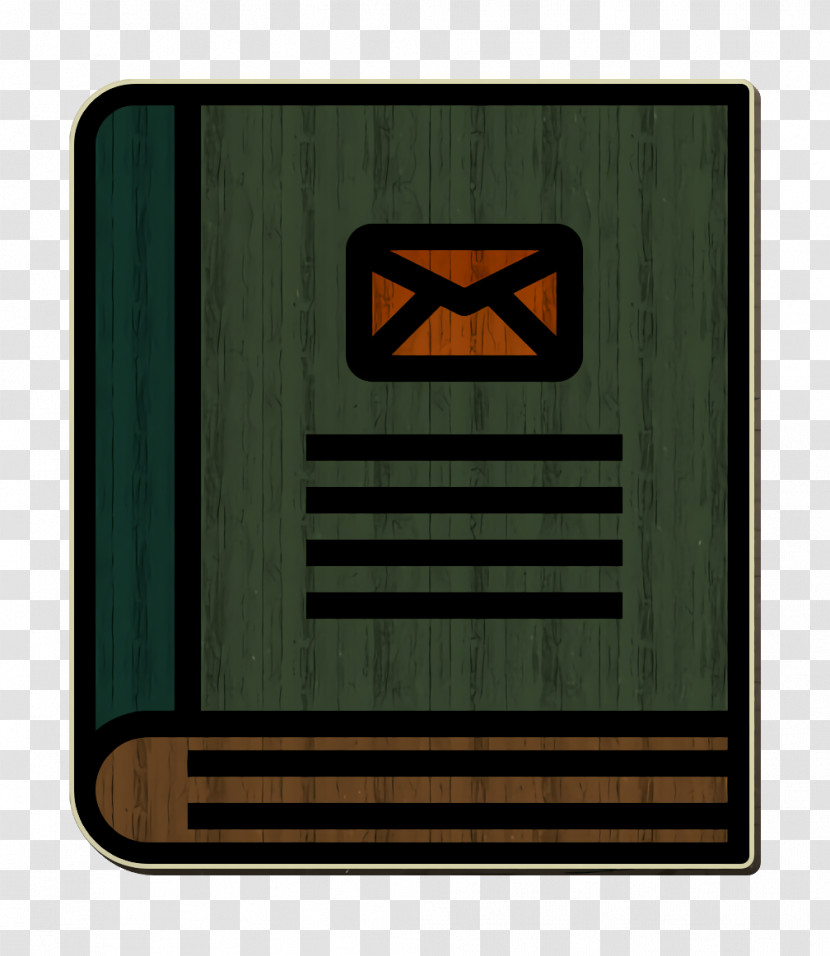 Contact And Message Icon Files And Folders Icon Contact Book Icon Transparent PNG
