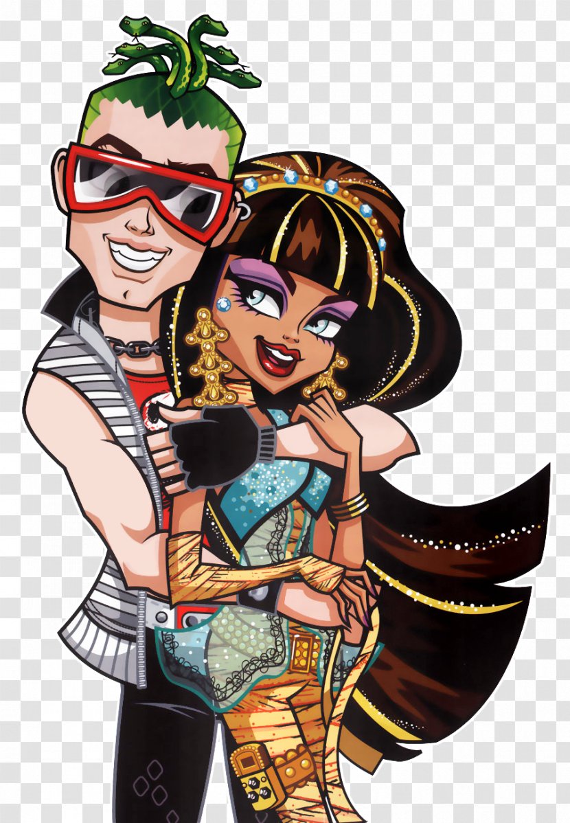 Monster High Cleo De Nile Doll Frankie Stein Mattel - Deuce Transparent PNG