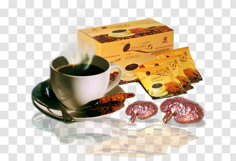 Coffee Lingzhi Mushroom DXN - Flavor Transparent PNG