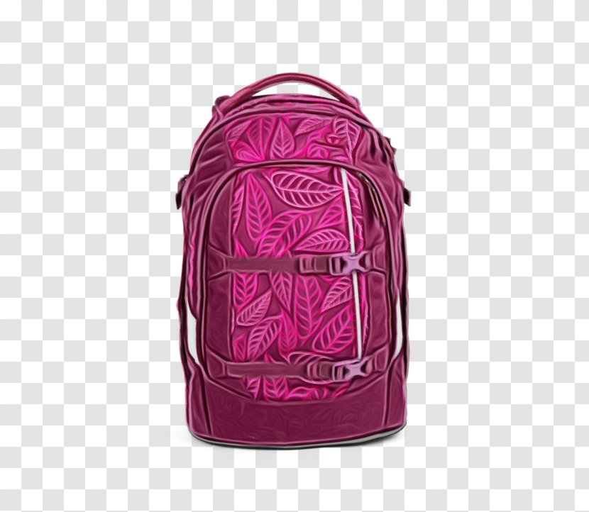 School Bag Cartoon - Ergobag Exercise Book Case A4 24 Cm Transparent - Luggage And Bags Violet Transparent PNG