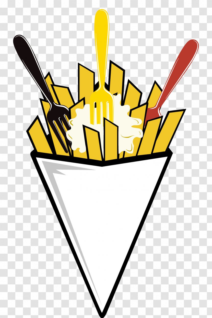 French Fries Friterie Steak Frites Cuisine Food - Commodity - Cartoon Mug Transparent PNG