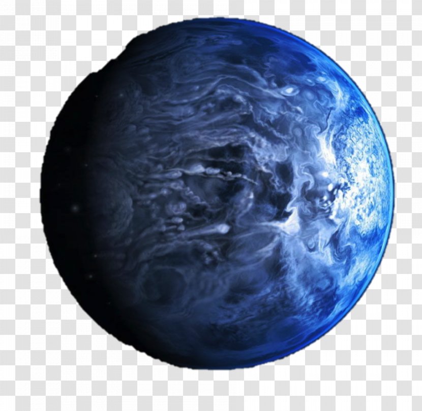 HD 189733 B Exoplanet Rain Earth - Solar System - Alien Planet Transparent PNG