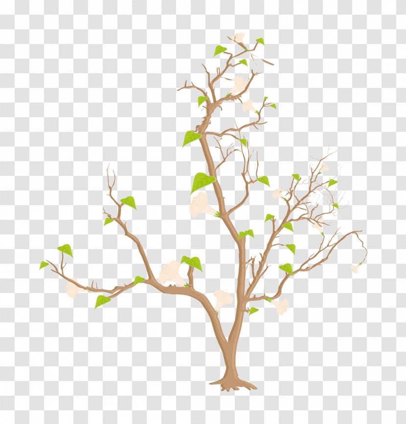 Silhouette Branch Illustration - Royaltyfree - Tree Transparent PNG