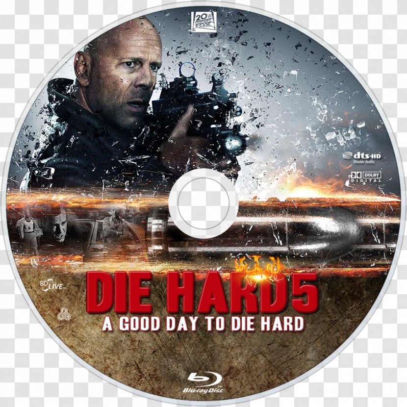 A Good Day To Die Hard Blu-ray Disc DVD Film Series Television - Fan Art - Dvd Transparent PNG