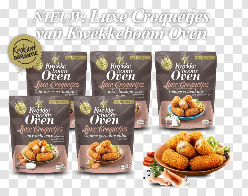 Natural Foods Croquette Patisserie Kwekkeboom Convenience Food - Luxe Transparent PNG