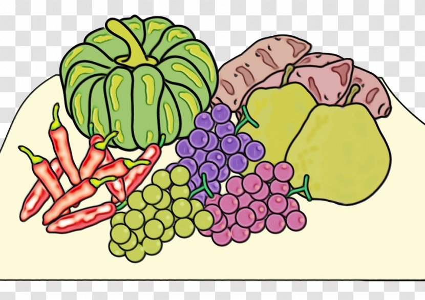 Drawing Of Family - Grapevine - Sugarapple Pear Transparent PNG