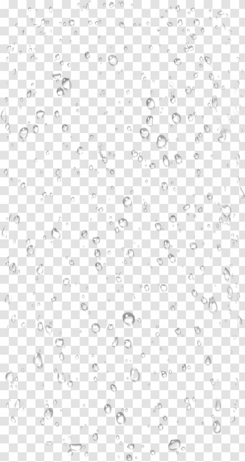 Black And White Point Angle Pattern - Area - Water Drops Image Transparent PNG