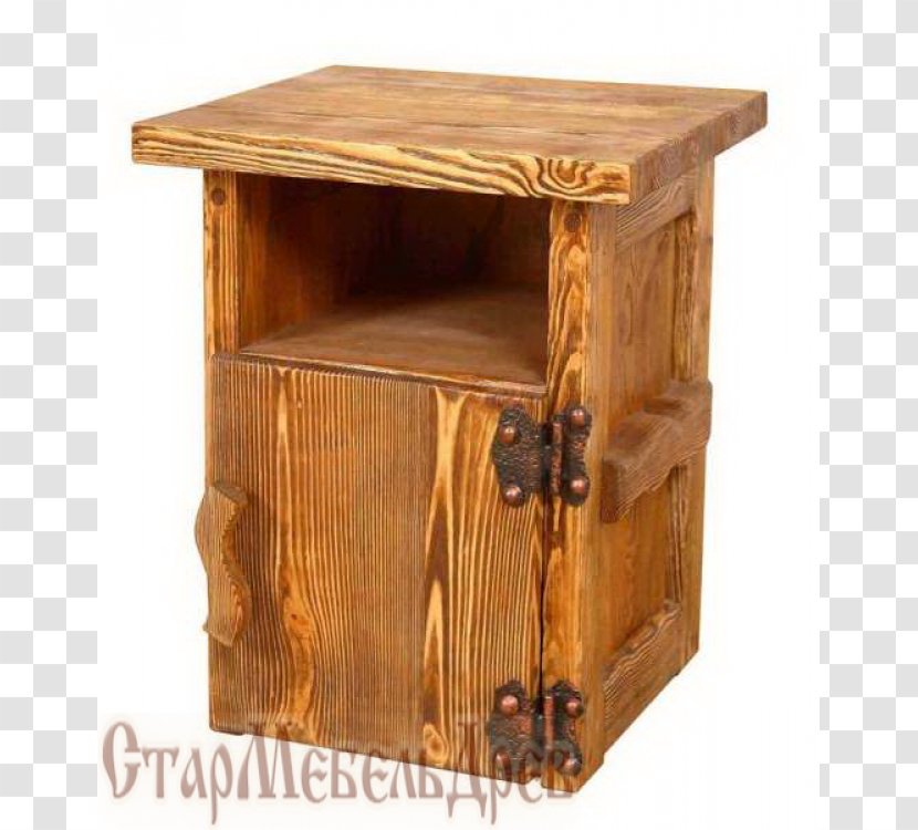 Bedside Tables Furniture Тумба Wood Stain Tree - Table - Commode Transparent PNG