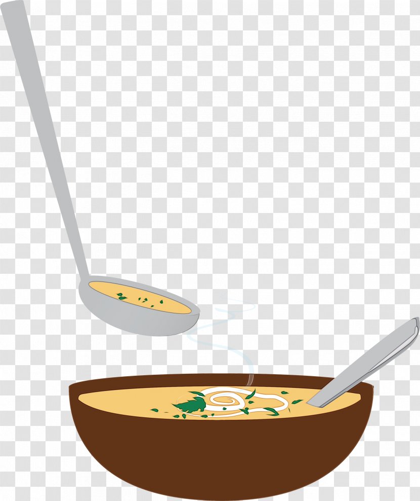 Watercolor Cartoon - Ladle - Cookware And Bakeware Transparent PNG