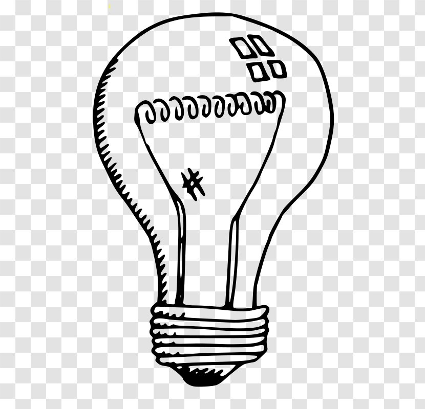 Incandescent Light Bulb Lamp Drawing Electric Transparent PNG