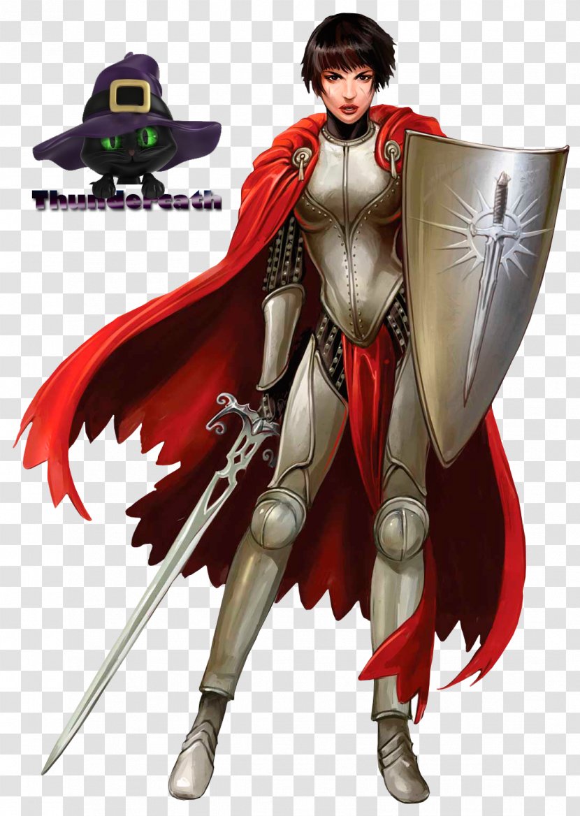 Pathfinder Roleplaying Game Knight Plate Armour Paladin Cleric - Rogue Transparent PNG