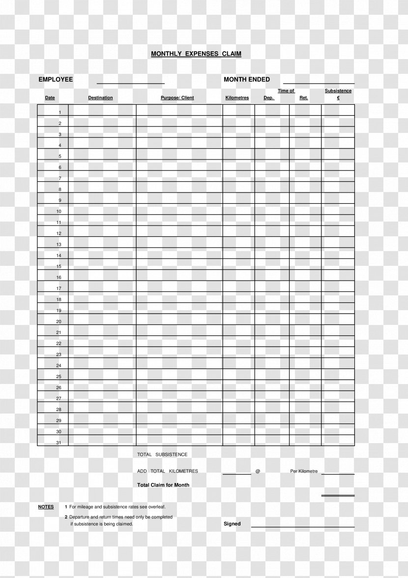 Template Spreadsheet Microsoft Excel Computer Software Expense - Cartoon Transparent PNG