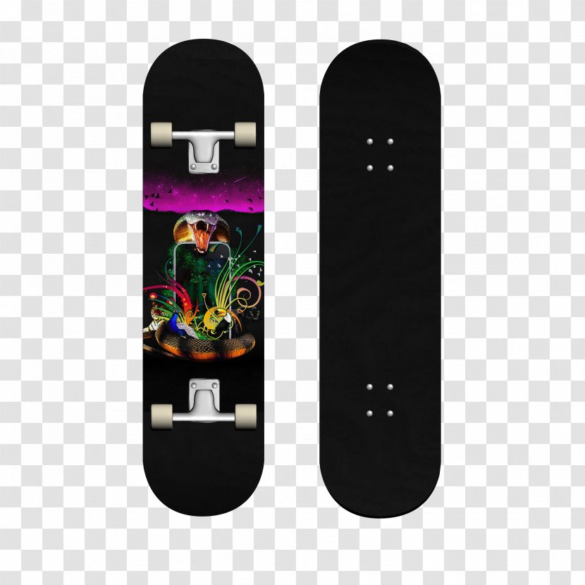 Skateboard - Skateboarding - Black Transparent PNG