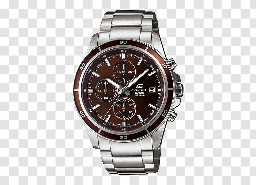 Casio Edifice Watch Chronograph Transparent PNG