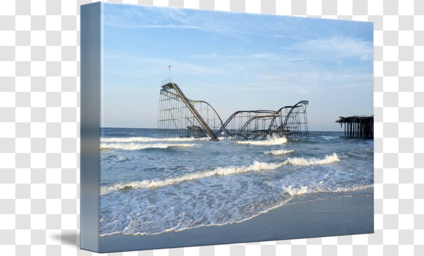Shore Seaside Heights Water Resources Gallery Wrap - Printing - Sea Transparent PNG