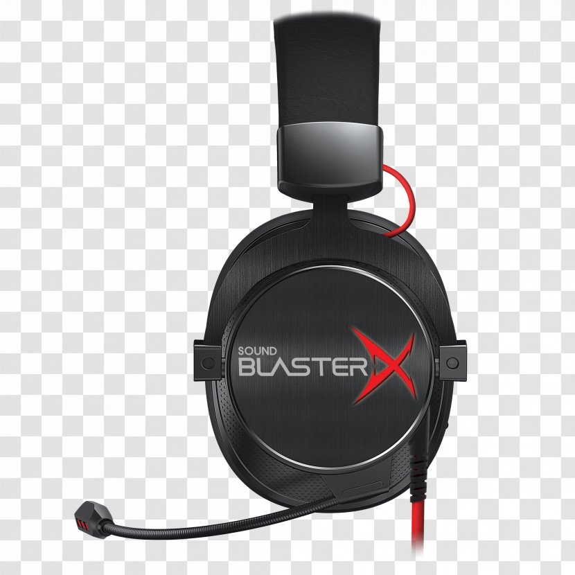 7.1 Surround Sound Creative Technology BlasterX H7 Headphones H5 Transparent PNG