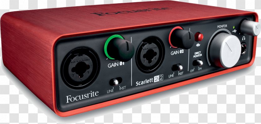 Microphone Audio Sound Recording And Reproduction Focusrite Interface Transparent PNG