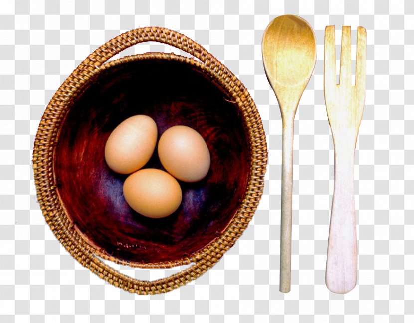 Breakfast Chicken Egg - Cutlery - Three Eggs In Soil Transparent PNG