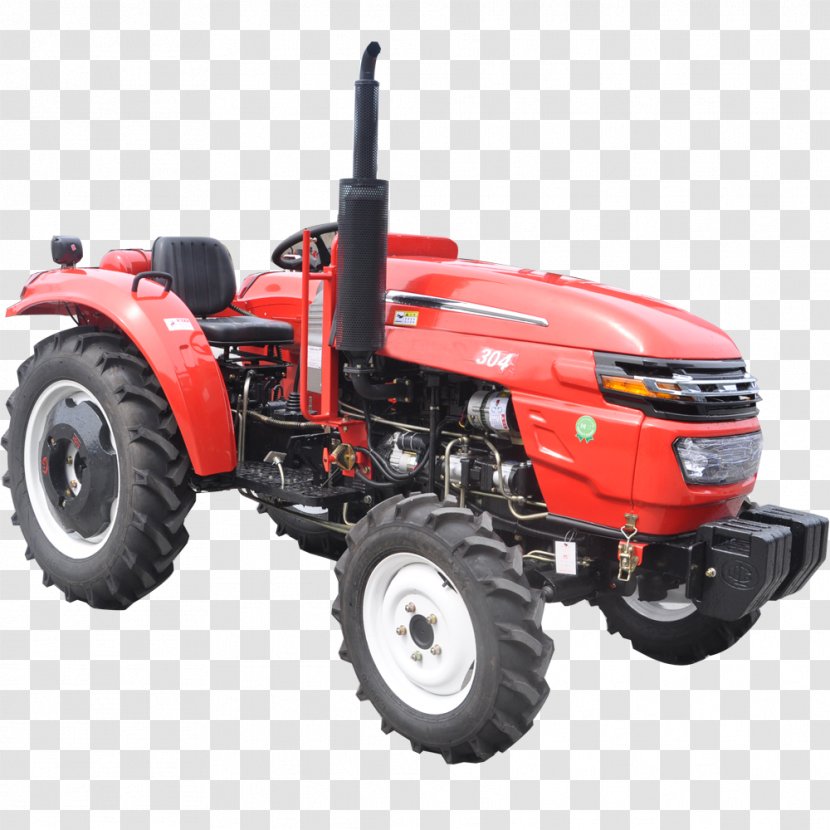 Tractor Car Motor Vehicle Riding Mower Tire - Farm Transparent PNG