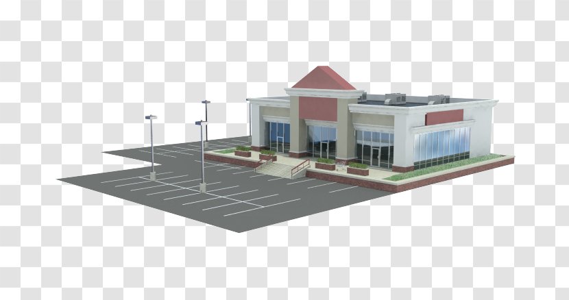 Commercial Building Retail Micro Grocery Store Shopping Centre - Energy Conservation - Parking Lot Transparent PNG