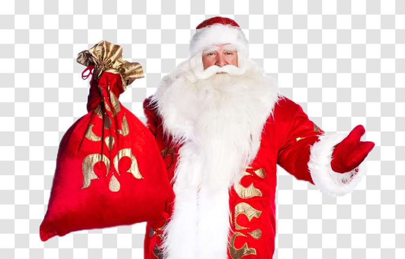 Ded Moroz Snegurochka New Year Grandfather Ziuzia - Russia - Santa Claus Christmas Transparent PNG