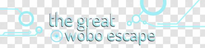 The Great Wobo Escape Ep. 1 Logo Gamifi.cc Brand - Aqua Transparent PNG