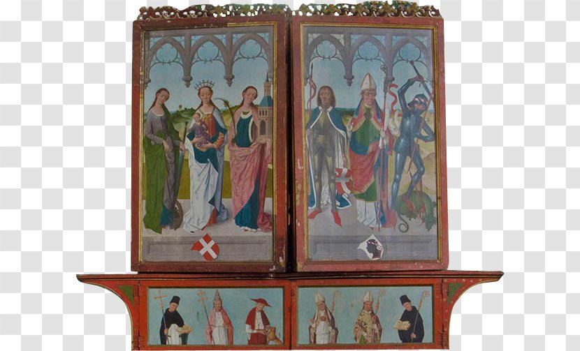 St. Nicholas' Church, Tallinn Art Museum Of Estonia Niguliste Kiriku Peaaltar Altarpiece - Hermen Rode - Altar Transparent PNG