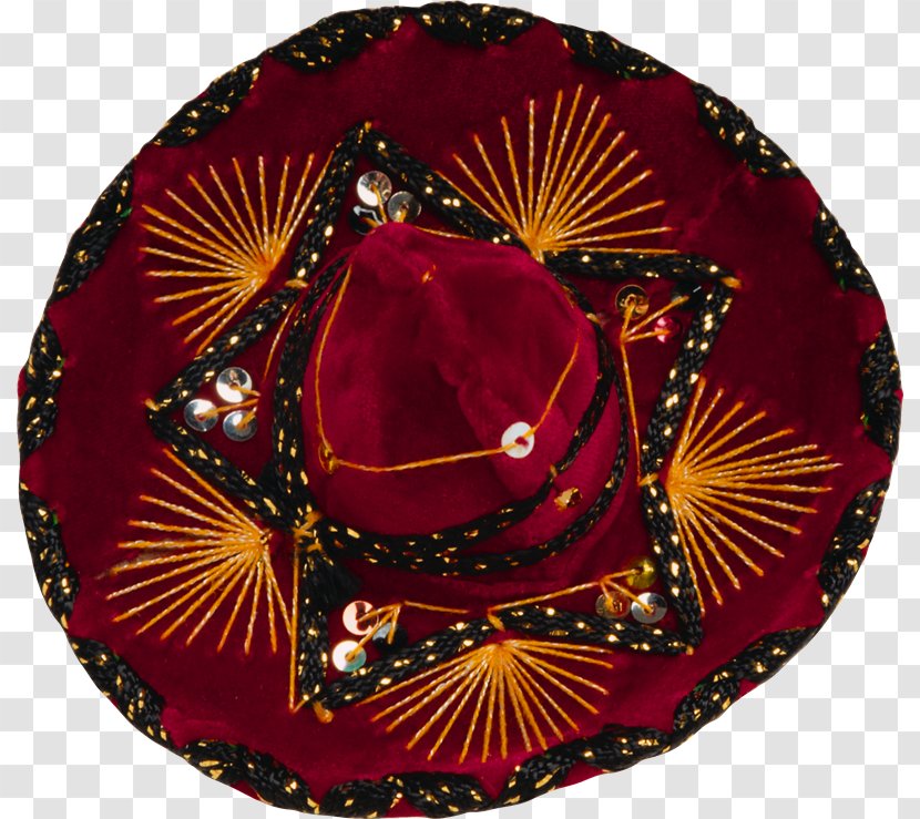 Christmas Ornament Hat Maroon - Gorro Transparent PNG