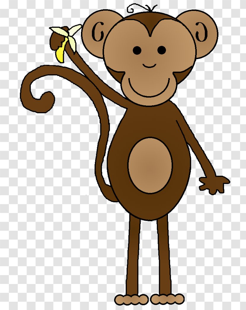 Monkey Cartoon - Drawing - Ape Transparent PNG