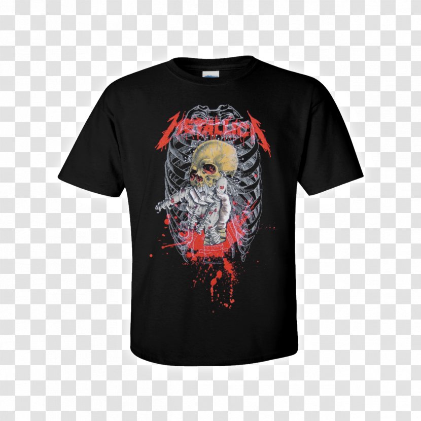 T-shirt Hoodie Clothing Spreadshirt - Cartoon - Metallica Transparent PNG