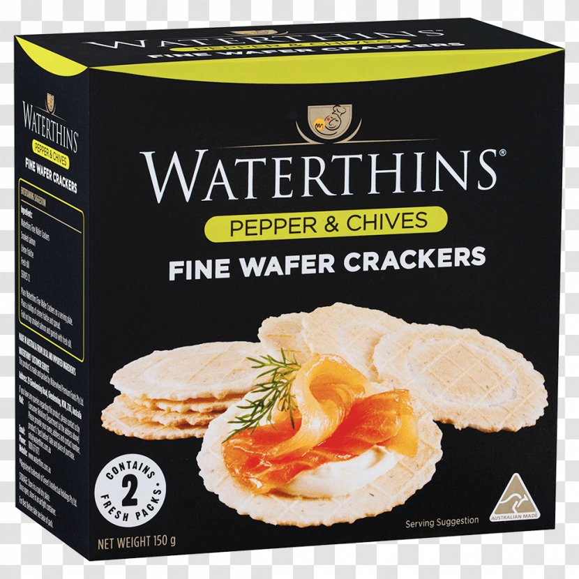 Water Biscuit Cracker Canapé Wafer Flavor - Dipping Sauce Transparent PNG