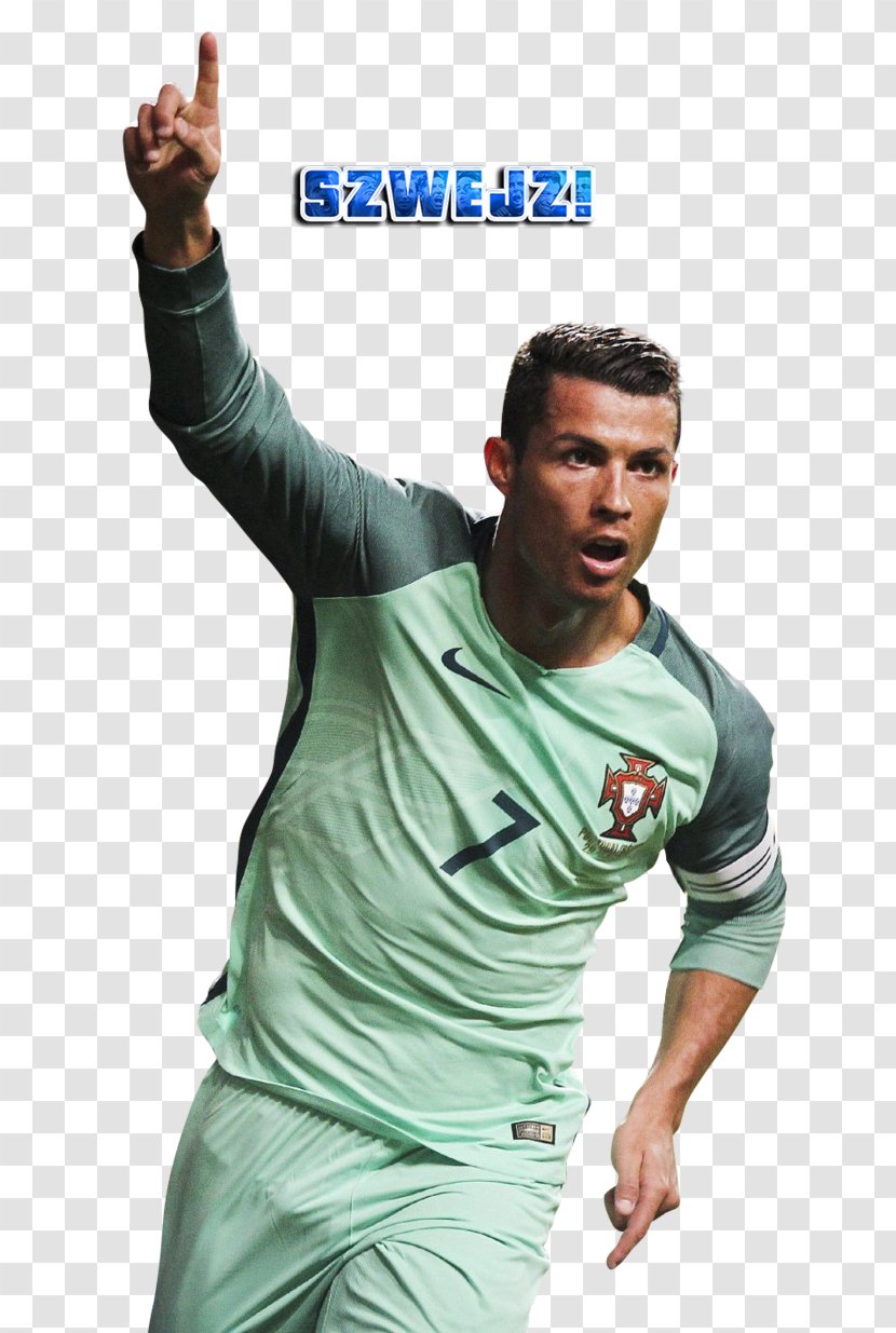 Cristiano Ronaldo UEFA Euro 2016 Final Portugal National Football Team Player - Sleeve Transparent PNG