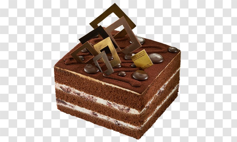 Chocolate Cake Torte-M - Box Transparent PNG