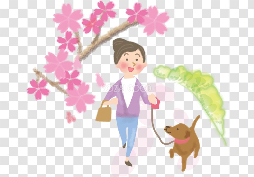 Hanami Strolling Shibukawa Cherry Blossom - Fictional Character - Ai.zip Transparent PNG