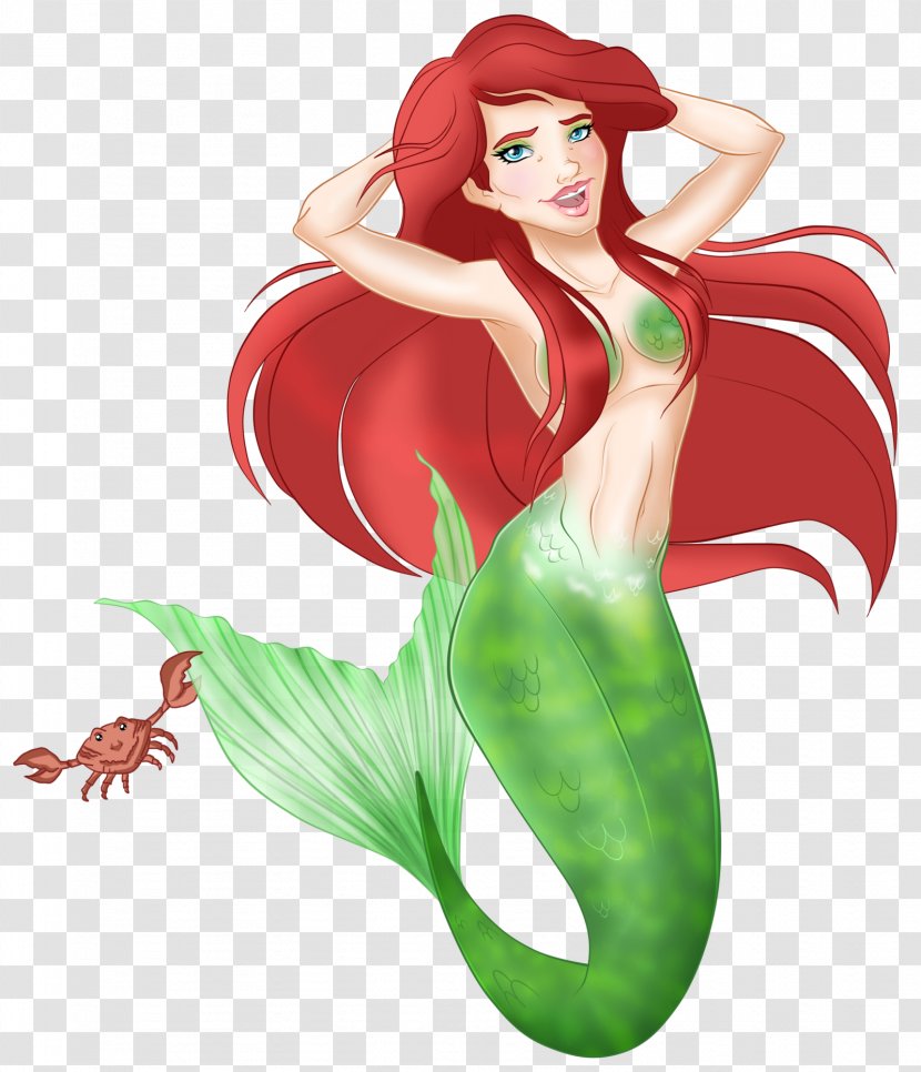 Ariel DeviantArt Mermaid - Flower Transparent PNG