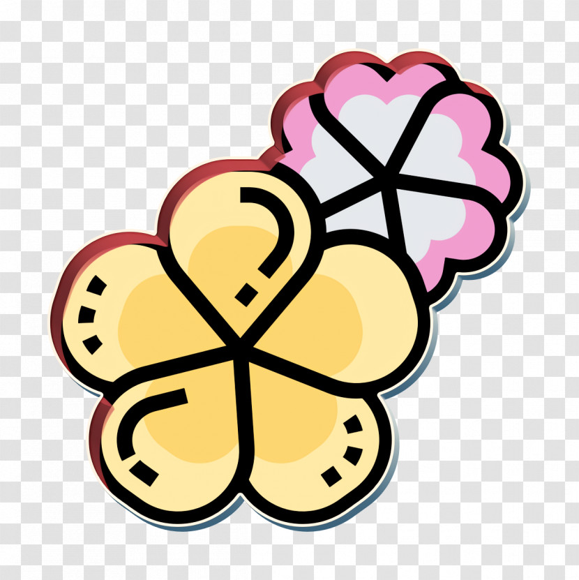 Spa Element Icon Plumeria Icon Flower Icon Transparent PNG