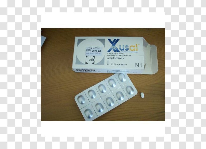 Levocetirizine Pharmaceutical Drug Prescription Kerpen - Antihistamine - Allergy Transparent PNG