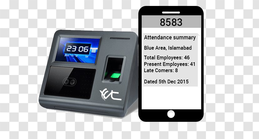 Facial Recognition System Feature Phone Face Detection Time And Attendance - Gadget - Management Transparent PNG