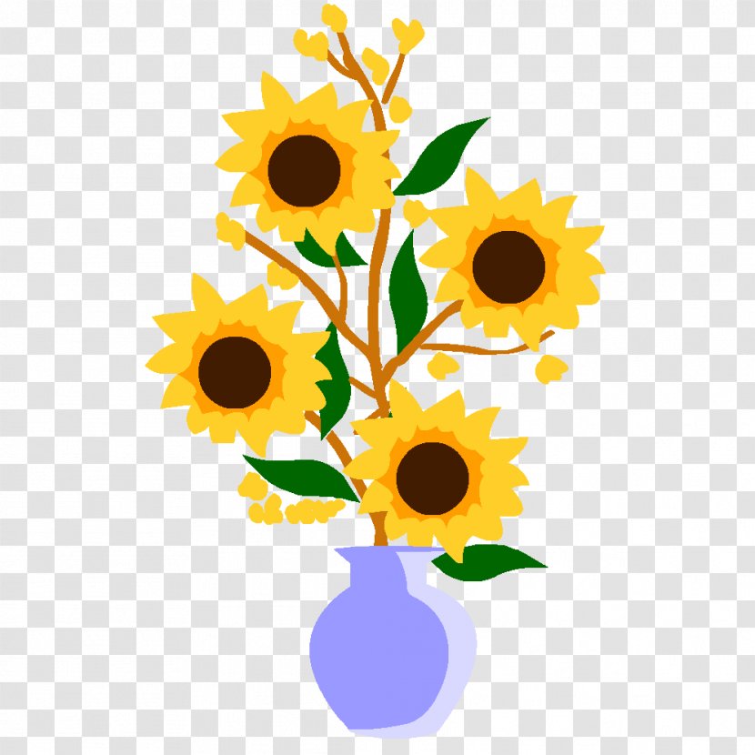 Clip Art Flower Illustration Floral Design - Vegetarian Food - Creative Vase Transparent PNG