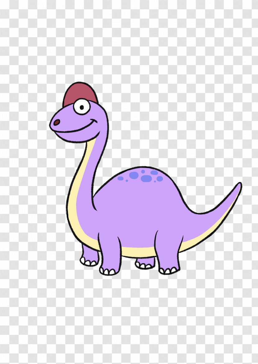Dinosaur Clip Art Character Purple Beak - Anak Illustration Transparent PNG
