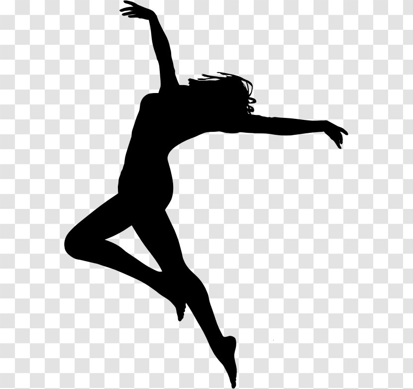 Ballet Dancer Silhouette - Jumping Transparent PNG