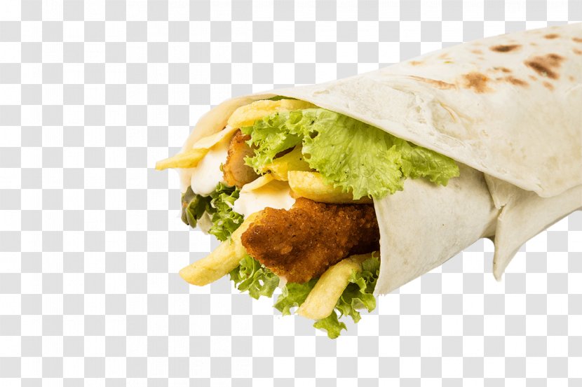 French Fries Burrito Wrap Taquito Vegetarian Cuisine - Ketchup - Cheese Transparent PNG