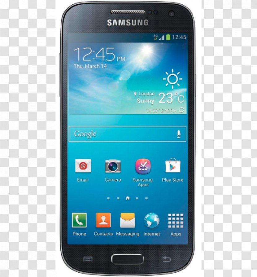 Samsung Galaxy S4 Mini S5 I9195 4G LTE Unlocked GSM Phone: White - Telephony Transparent PNG