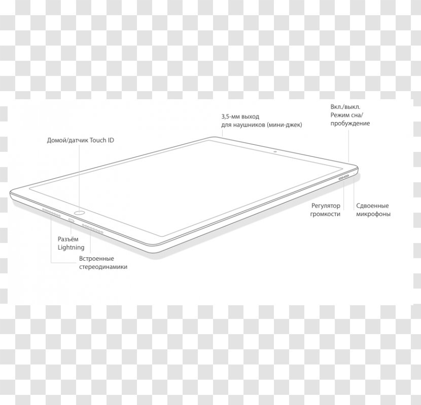 Product Design Line Angle - Rectangle - Ipad Mini Transparent PNG