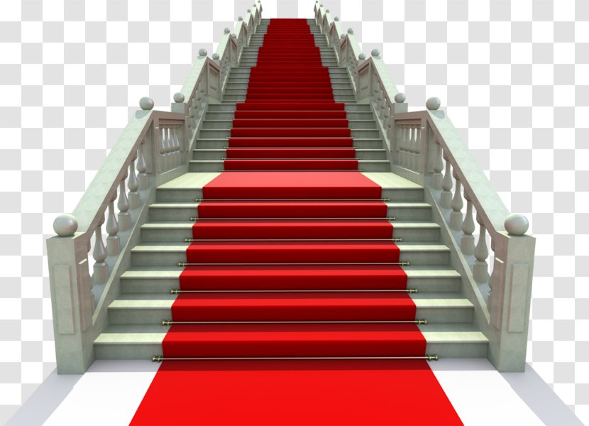 Stairs Red Carpet Transparent PNG