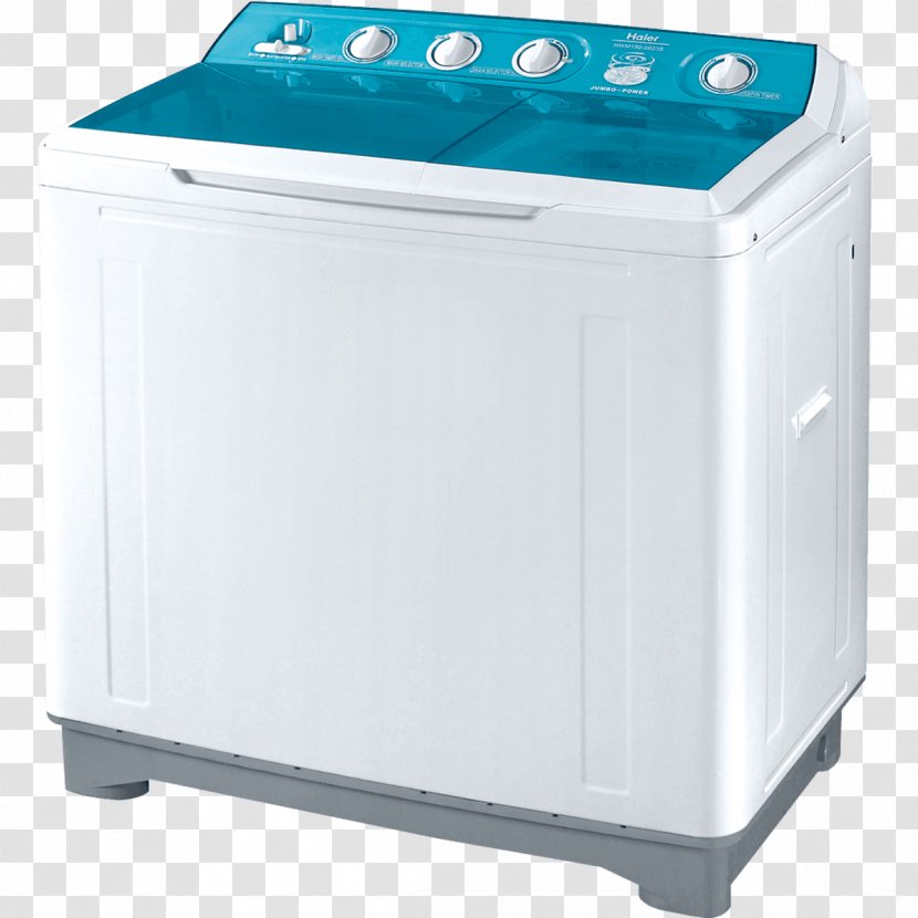 Washing Machines Haier Clothes Dryer Home Appliance Refrigerator - Microwave Ovens Transparent PNG