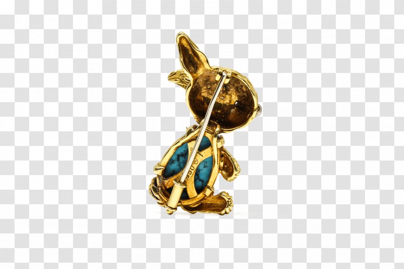 Locket Gold Body Jewellery Gemstone - Lotus Jade Rabbit Transparent PNG