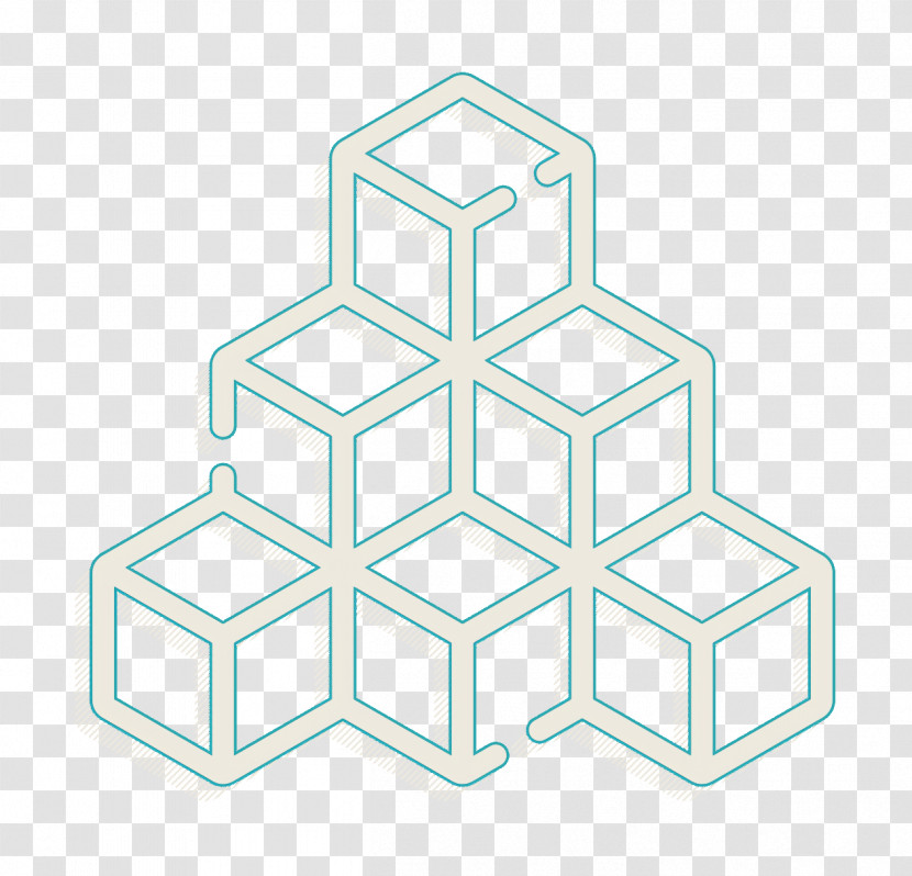 Arcade Icon Cubes Icon Cube Icon Transparent PNG