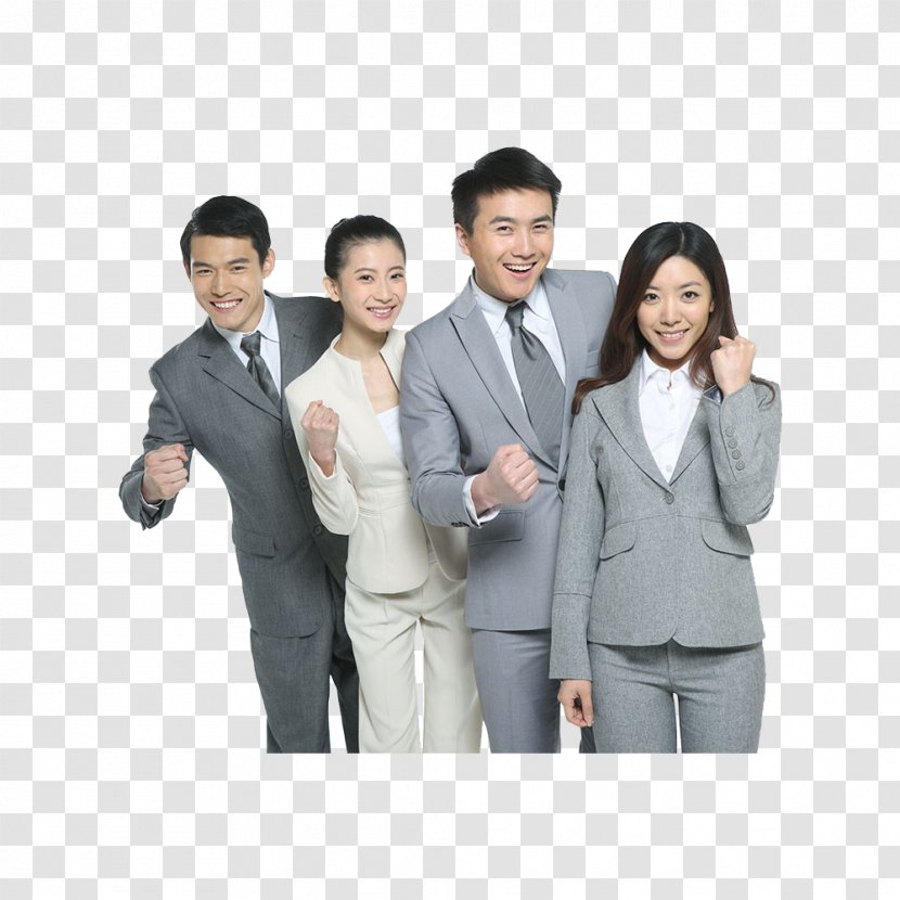 White-collar Worker Business JD.com Resource Service - Company - Smiling Workers Transparent PNG